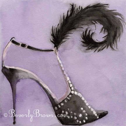 shoe art prints|Beverly Brown Artist