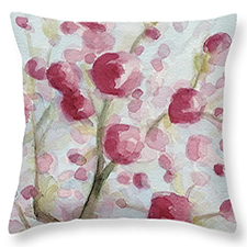 artistic throw pillows