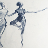 live Ballet sketches by Beverly Brown | www.beverlybrown.com