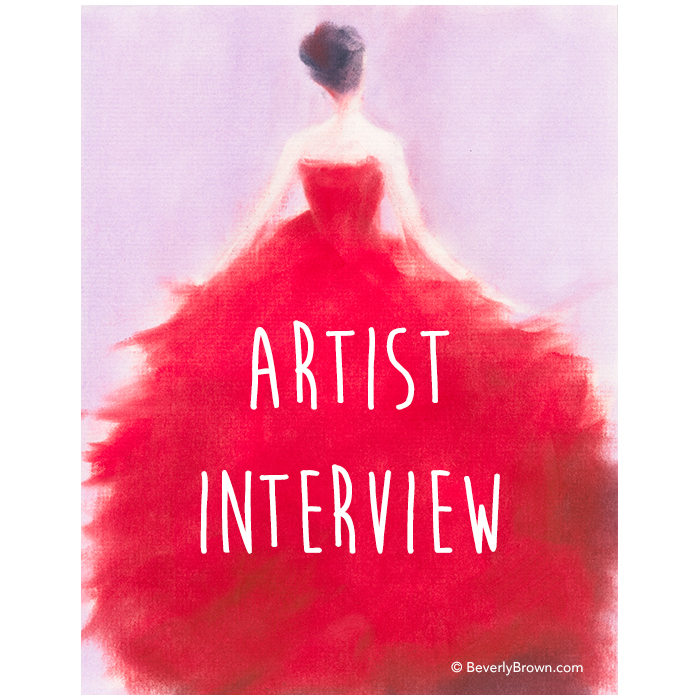 PanPastel artist interview with Beverly Brown. In this Q&A, artist Beverly Brown talks about which papers she uses and shares her creative inspirations using PanPastel on their on and with watercolor.