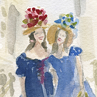 New York's Easter Parade - Beverly Brown Artist