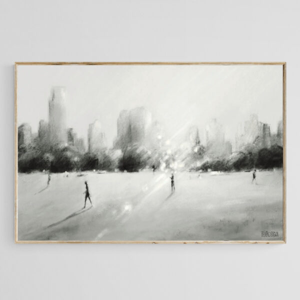 Great Lawn Light Central Park - Giclée Print