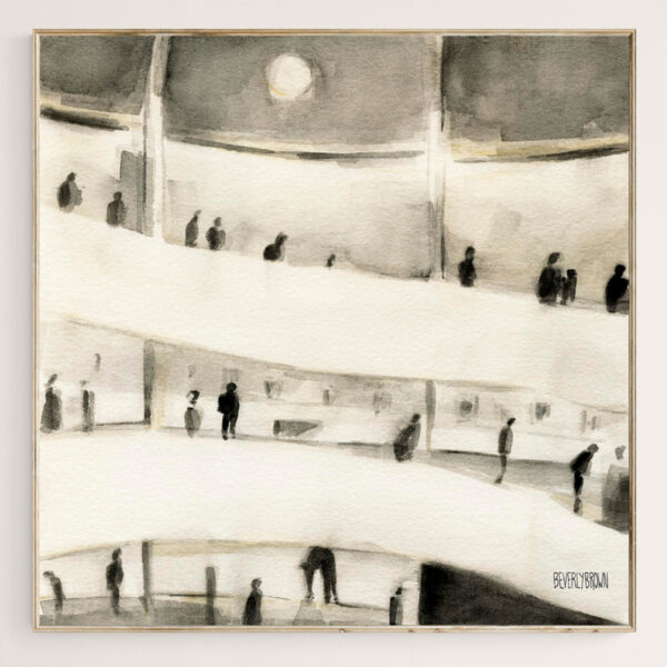 Guggenheim Inside - Giclée Print