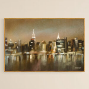 Luminous New York Skyline - Giclée Print