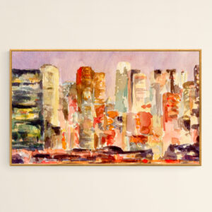 Midtown Manhattan Skyline at Dusk - Giclée Print
