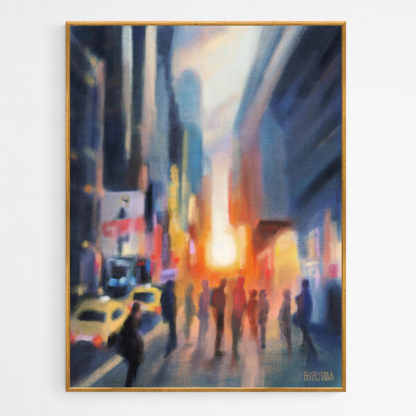 Midtown Manhattan Sunset - Giclée Print