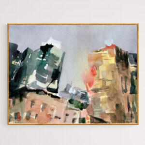 Milford Plaza 8th Avenue - Giclée Print