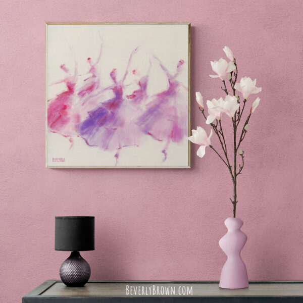 Nutcracker Ballet Waltz of the Flowers - Giclée Print - Image 2