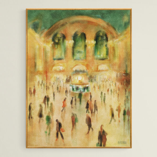 Rush Hour Grand Central Terminal - Giclée Print