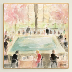 The Pool Room at the Four Seasons New York - Giclée Print