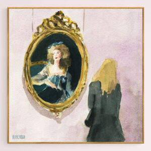 Admiring Vigee Le Brun - Giclée Print