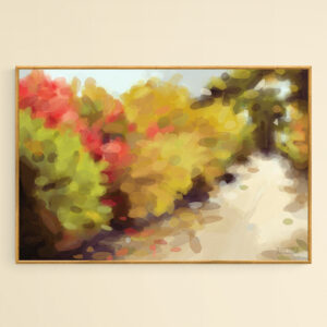 Autumn Path Central Park New York - Giclée Print
