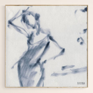 Ballet Sketch Hand on Head - Giclée Print