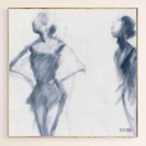 Ballet Sketch Hands on Hips - Giclée Print