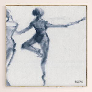 Ballet Sketch Passé en Pointe - Giclée Print
