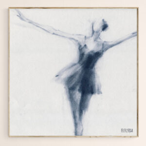 Ballet Sketch Dying Swan - Giclée Print
