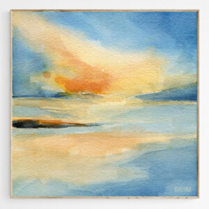Cape Cod Sunset Seascape Painting - Giclée Print
