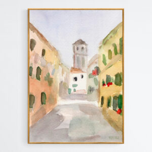 Geraniums Cannaregio - Giclée Print