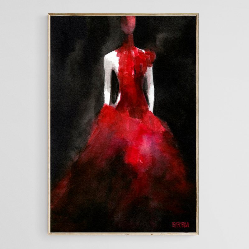 Alexander McQueen Painting