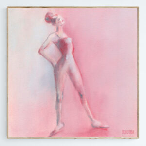 Rosy Pink Ballerina - Giclée Print