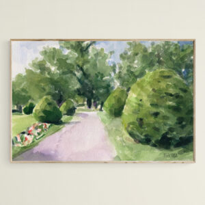 Summer Stroll Boston Public Garden - Giclée Print