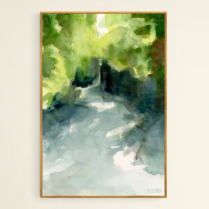 Sunlight and Foliage Conservatory Garden Central Park - Giclée Print