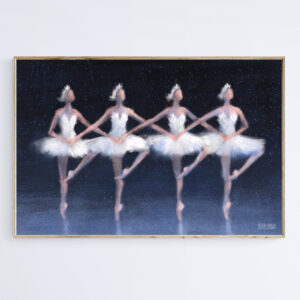 Swan Lake Dance of the Cygnets - Giclée Print