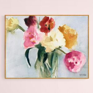 Tulips in My Studio  - Giclée Print