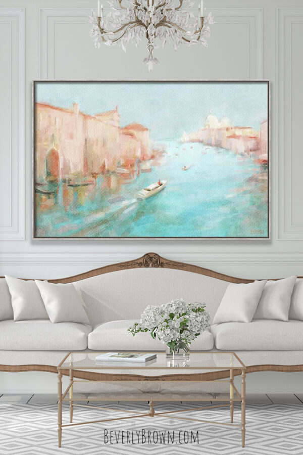 Grand Canal Afternoon Venice - Giclée Print - Image 2