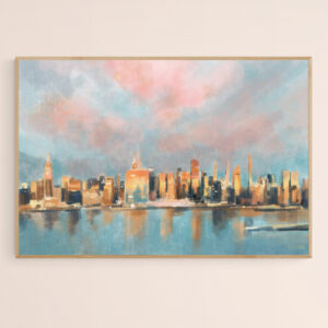 Midtown New York Skyline Morning Light - Giclée Print