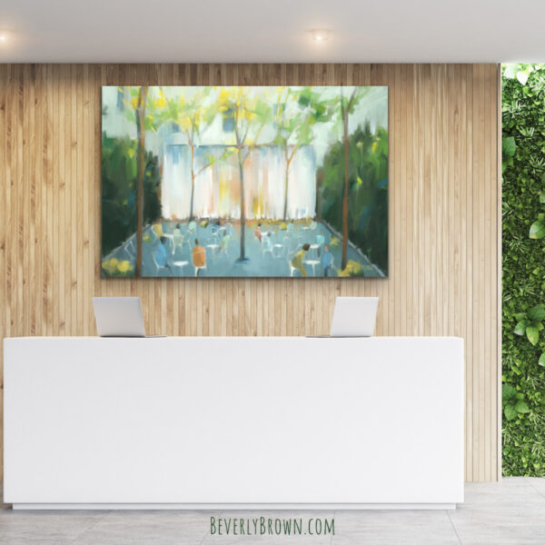 Paley Park NYC - Giclée Print - Image 4