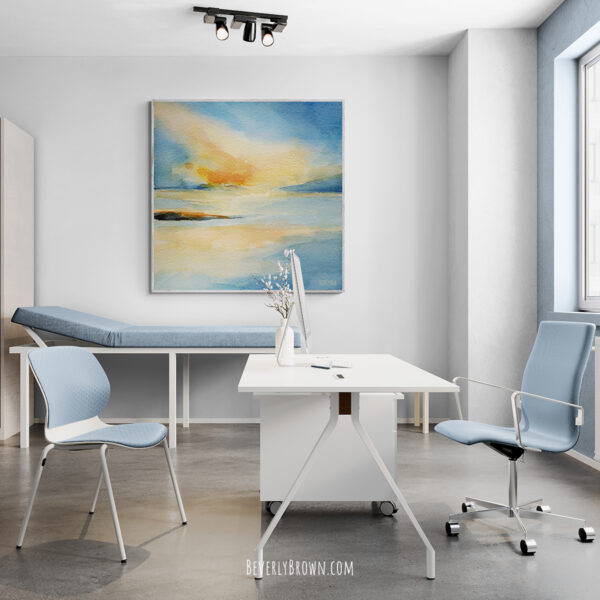 Cape Cod Sunset Seascape Painting - Giclée Print - Image 3